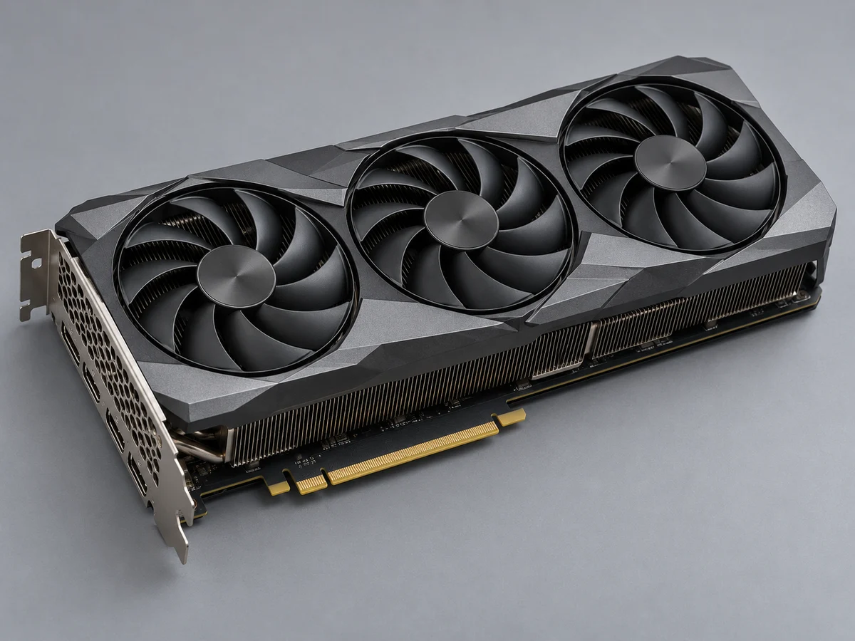 Illustrative RTX 5090-class accelerator hardware; exact supplied design varies