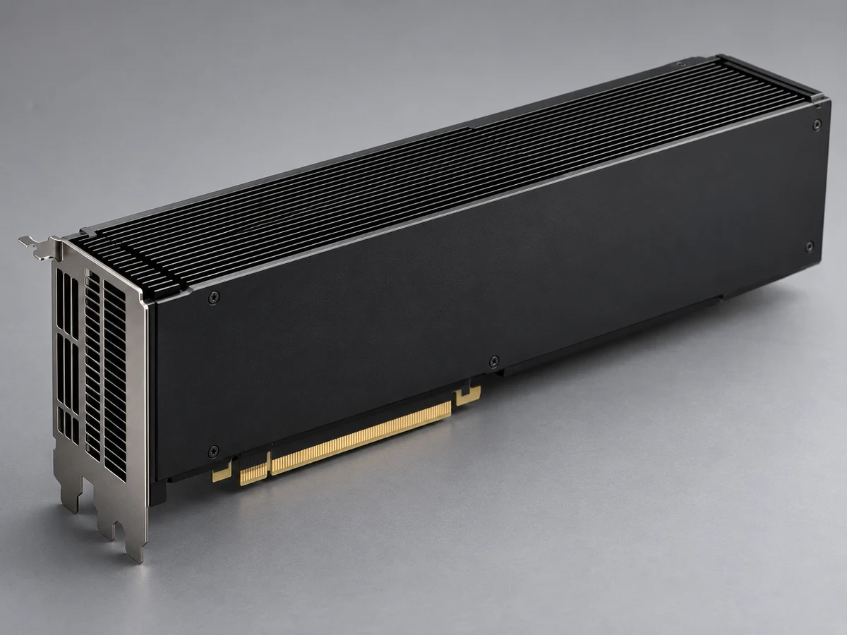 Illustrative RTX PRO 6000-class accelerator hardware; exact supplied design varies